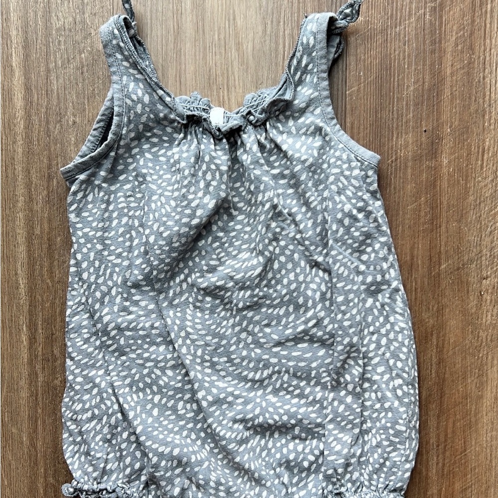 Rylee + Cru Bubble Tie Romper